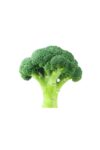 Broccoli on white