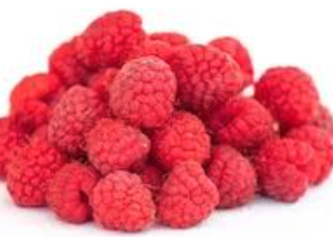 organic raspberries