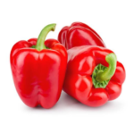 organic red capsicum