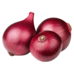 organic red onions