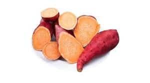 sweet potato, orange, carotene